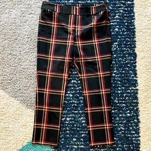 Like new LOFT Skinny Ankle plaid Pants